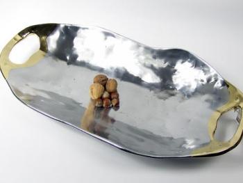 Schale Messing/alu - A023